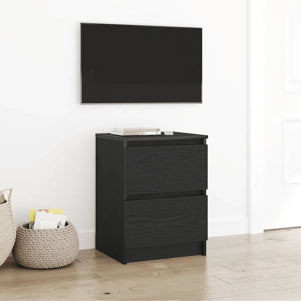 Mobile TV | Armadietto TV | Mobile Porta TV Nero 40x35x54 cm in Legno Multistrato
