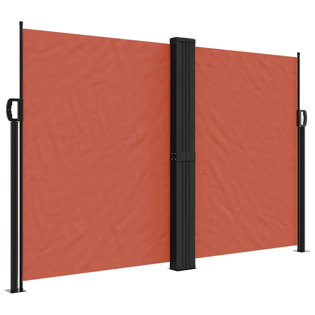 Tenda da Sole Laterale Retrattile-Tenda parasole per giardino Terracotta 160x1200 cm