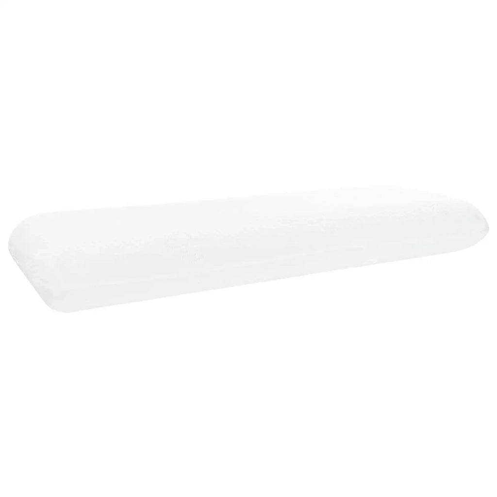 Cuscino da Letto Bianco 90 x 40 x 13 cm Schiuma Memory in Gel CFW5281870