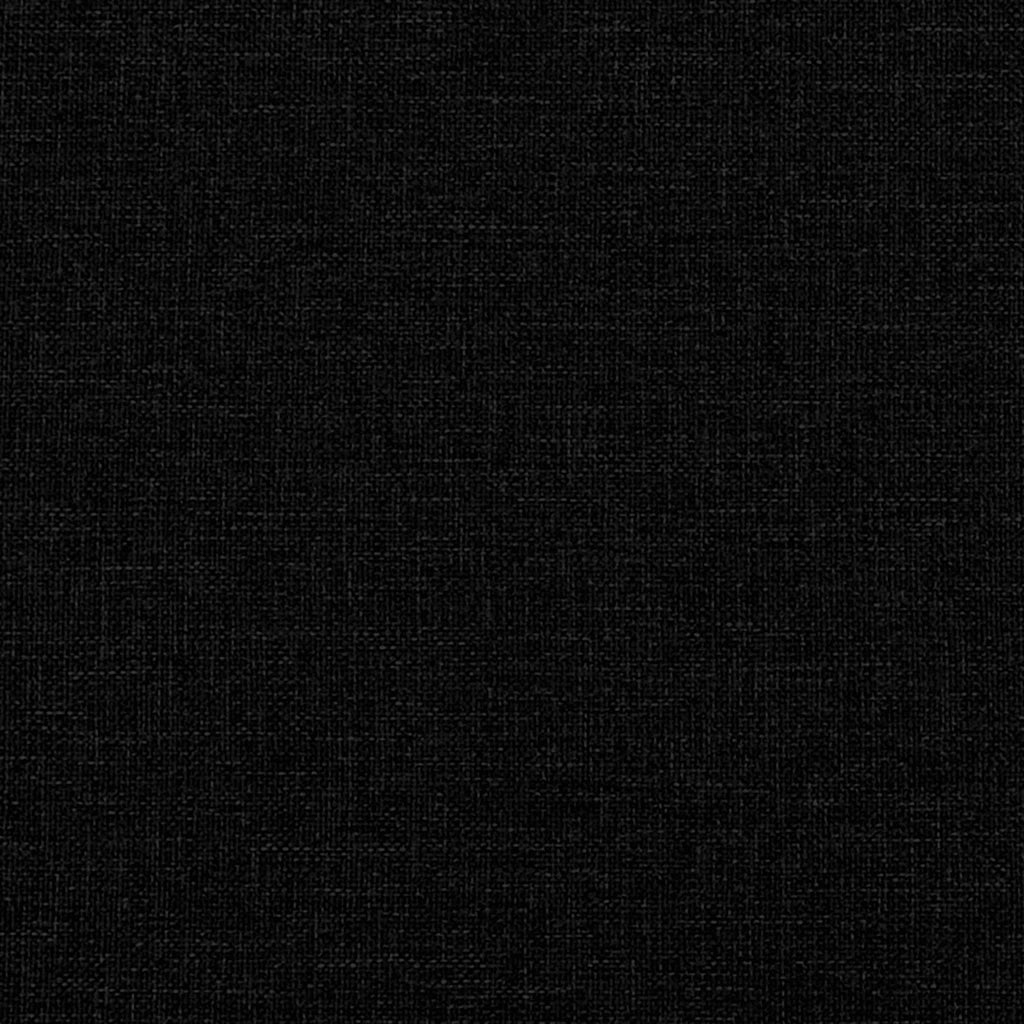 Divano a 2 Posti Nero 120 cm in Tessuto 359087