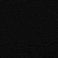 Divano a 2 Posti Nero 120 cm in Tessuto 359087