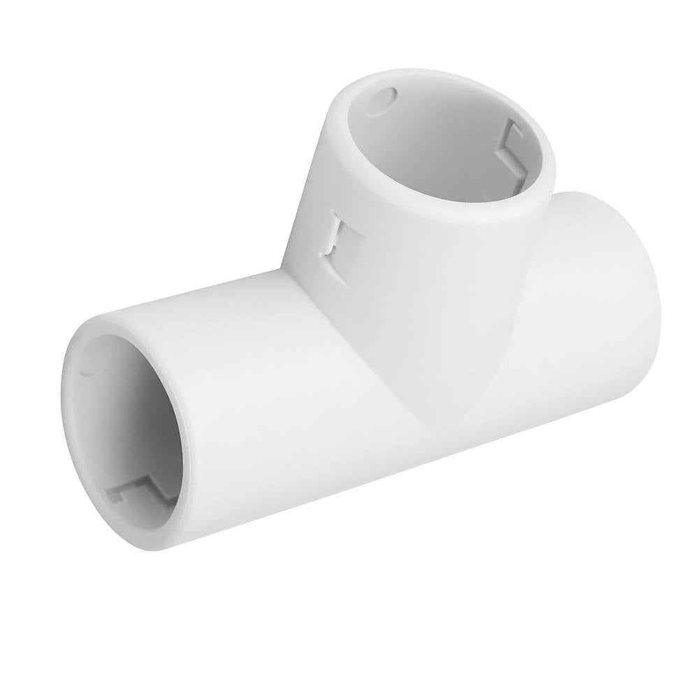 Giunto a t ispezionabile faeg in tecnopolimero per tubi rigidi 16 mm ip40