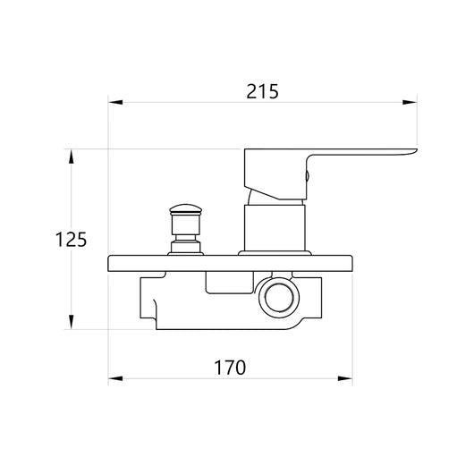 Miscelatore doccia parete oceania ad incasso con deviatore ottone oro rosa *** confezione 1