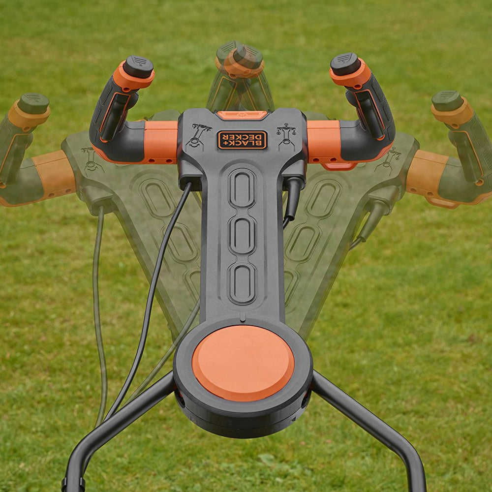 Rasaerba tosaerba black and decker bemw471es 1600w 38cm con impugnatura easysteer