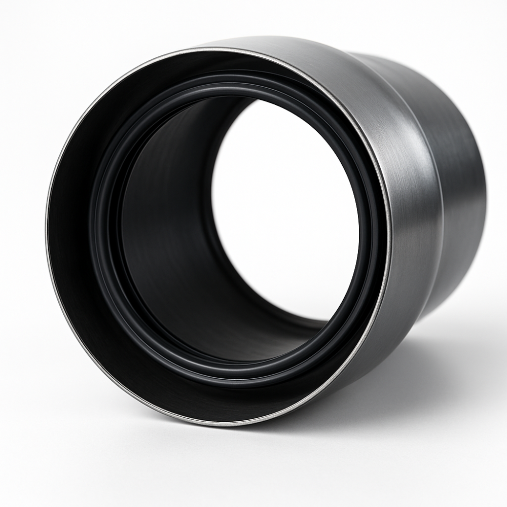 Guarnizione siliconica h.12 mm canna fumaria doppia parete tenuta ermetica *** misura Ø 180/230 mm, confezione 1