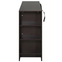 Credenza in Stile Classico per Sala da Pranzo in Legno Scuro