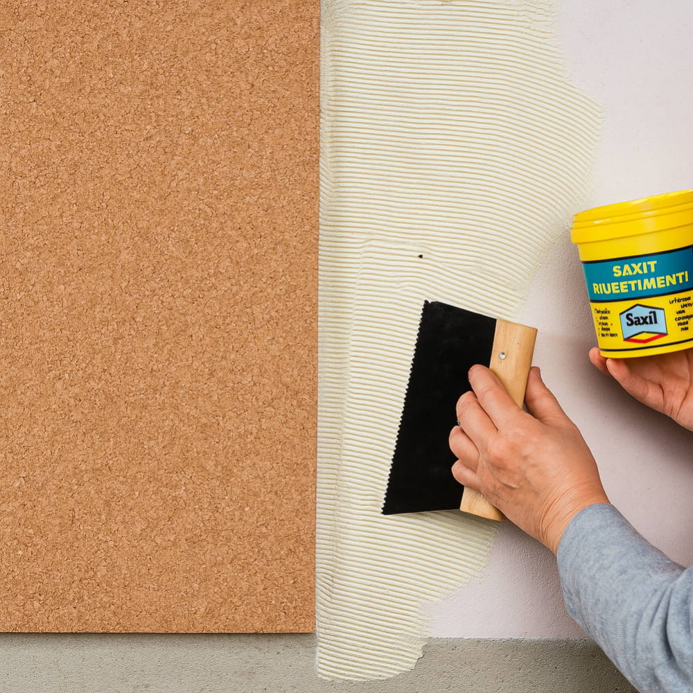 Lastra sughero 100x50 cm sp. 2 mm resistente anti umidità muffa condensa *** pezzi 25 lastre , confezione 1