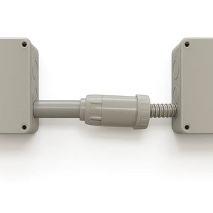 Raccordo faeg tubo guaina ip65 per impianti elettrici durevole *** diametro tubo 40 millimetri , diametro guaina 32 m...