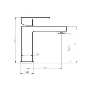 Miscelatore rubinetto bidet cromato + miscelatore rubinetto lavabo cromato + miscelatore esterno vasca con deviatore
