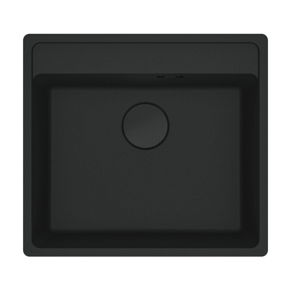 Lavello incasso Franke MRG61052TL 1 vasca 56x40 fragranite nero matt