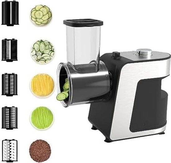 Raspatore elettrico per cucina - Affettatrice verdure - Multifunzionale mozziconatore - Affettatrice verdure multifunzionale