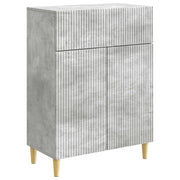 Credenza Grigio Cemento 66 x 34,5 x 90 cm Legno ingegnerizzato