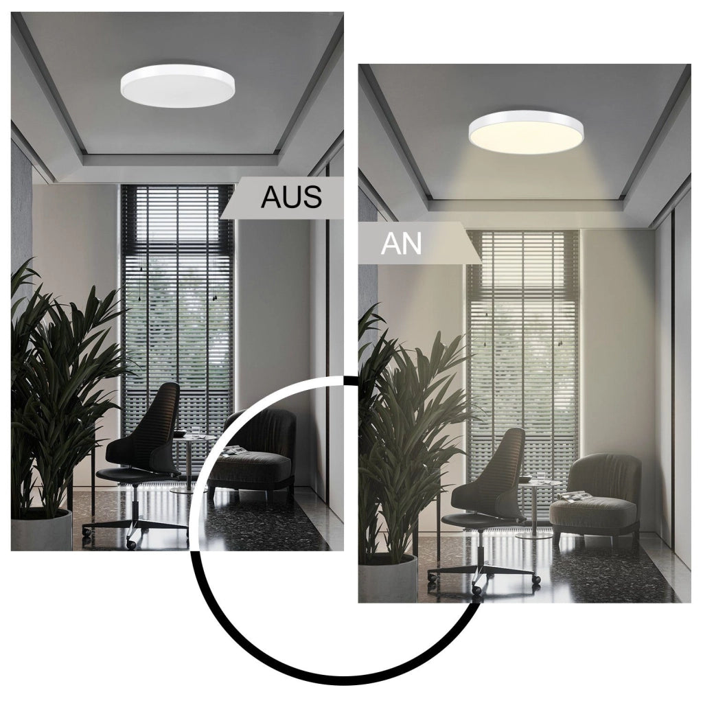 ZMH Lampada da soffitto plafoniera LED moderna per soggiorno cucina camera letto corridoio