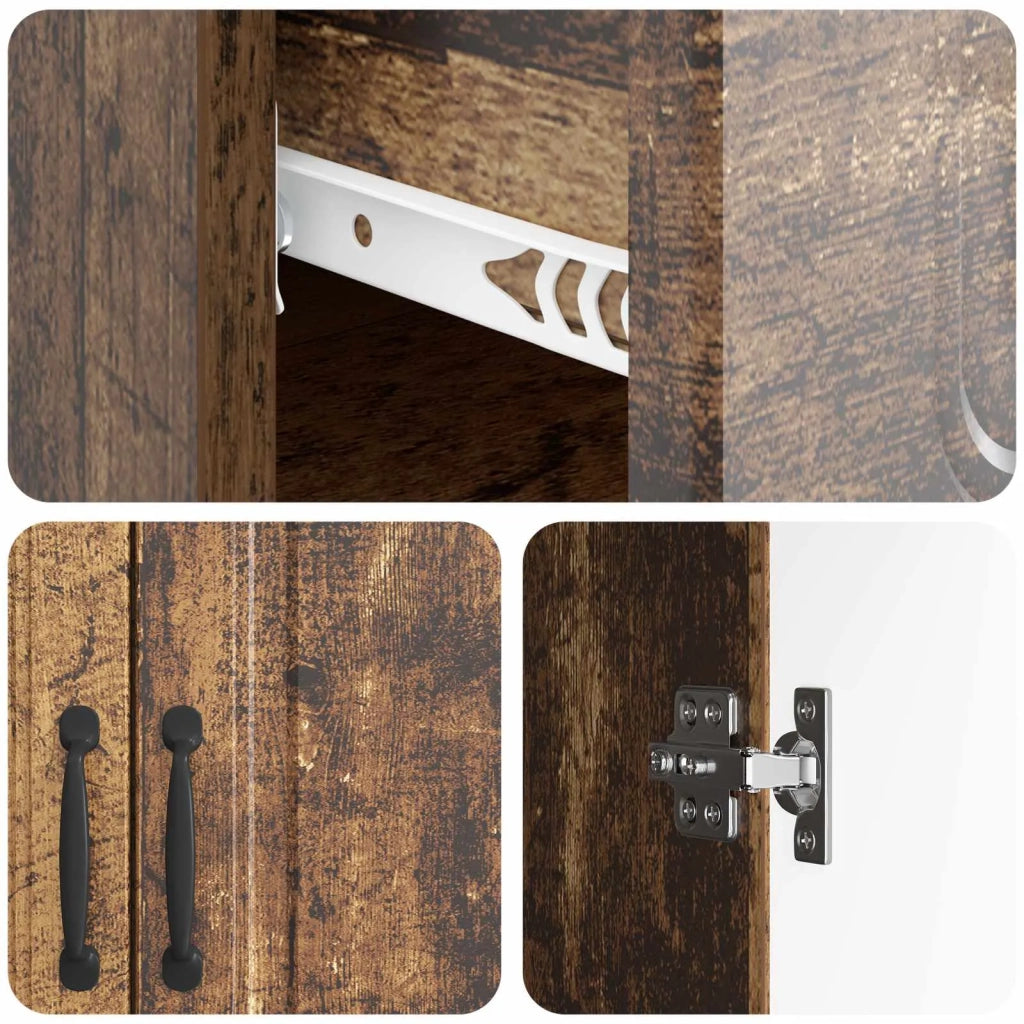Credenza Legno antico 66 x 34,5 x 87 cm Legno ingegnerizzato 895793