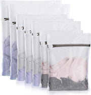 Set di 7 sacchetti per lavatrice con chiusura a rittens per reggisen, viaggi, sottovesti, calze, magliette, camicie