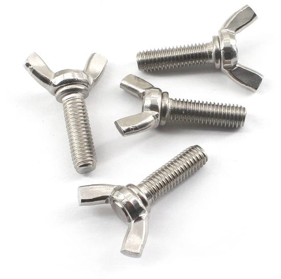 Set di Viti a Vela 10 Pezzi - M8x50 - Viti a Vela - Acciaio Inossidabile - Resistenti allo Sfregamento - Resistenti alla Corrosione - Viti a Vela