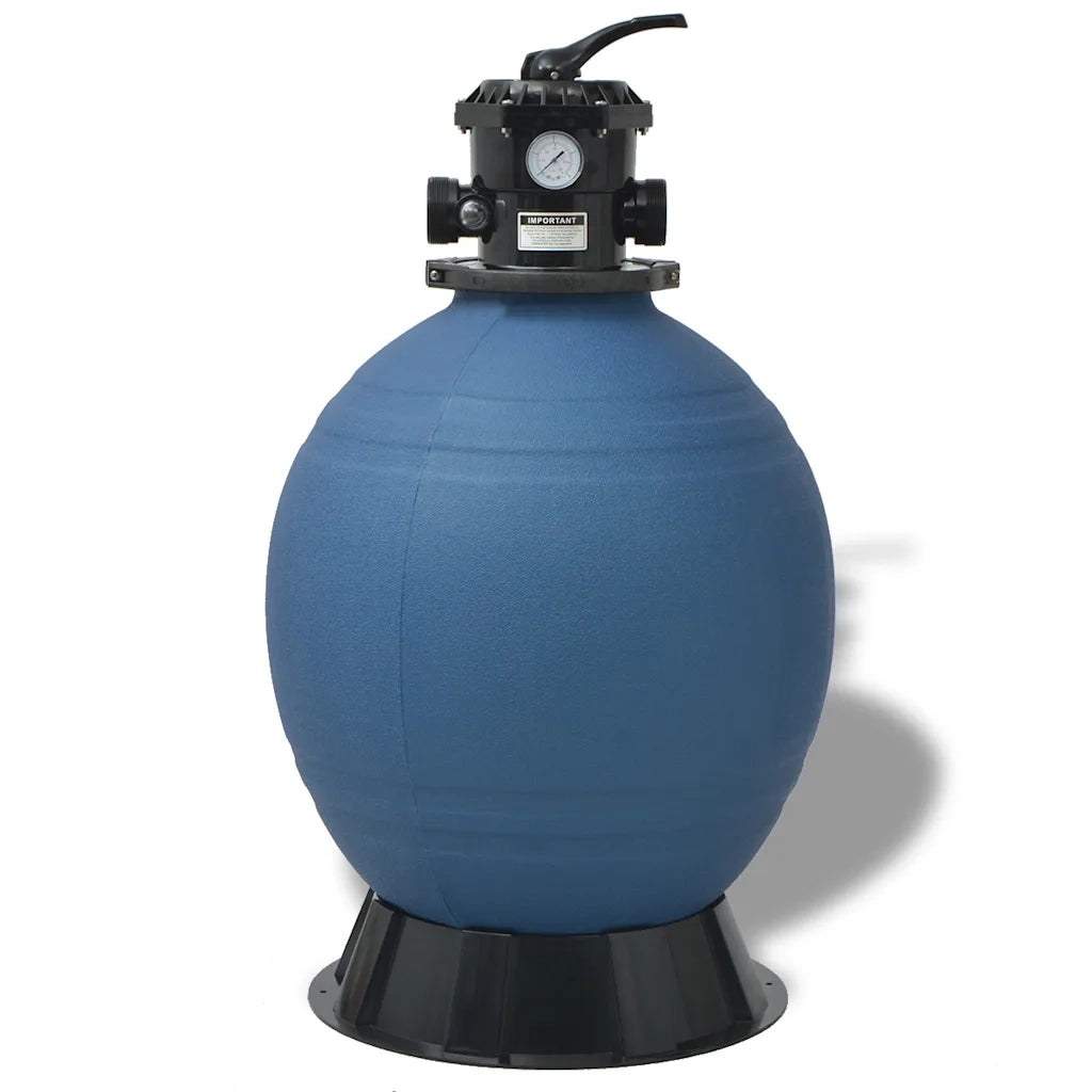 Filtro a sabbia per piscina Blu Ø 55.9 x 96.5 cm PE 91175