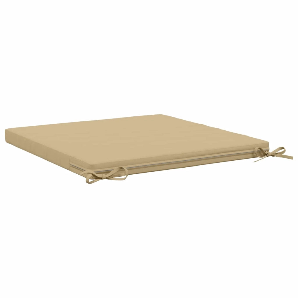 Cuscini per Sedia in 4 Pezzi SOEST 4 pz 100% Poliestere Beige 944844