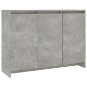 Buffet credenza cassettiera armadio mobile contenitore organizer per cucina soggiorno salotto 102 x 33 x 75 cm legno ingegnerizzato grigio 02_0031834