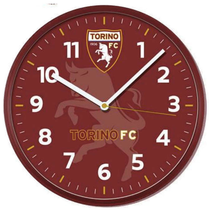 Lowell, Orologio da Parete, Rotondo, 30 cm, Rosso