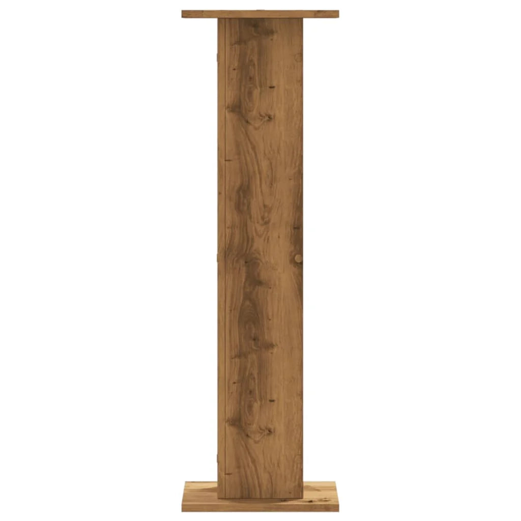 Portavasi mobili per fiori set da 2 fatti a mano legno ingegnerizzato marrone 02_0045287
