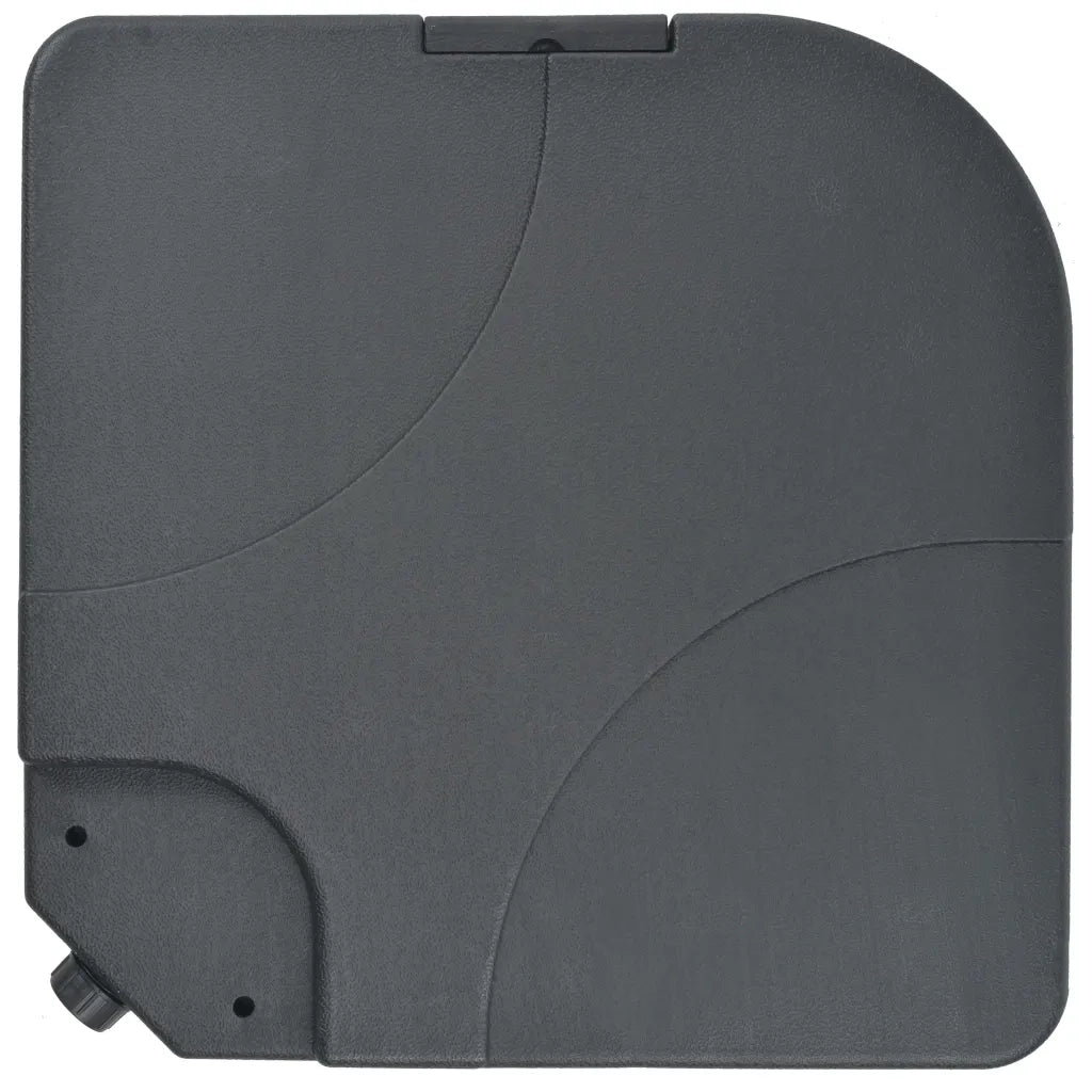 Ombrellone da Giardino con Base Portatile Rosso 276325