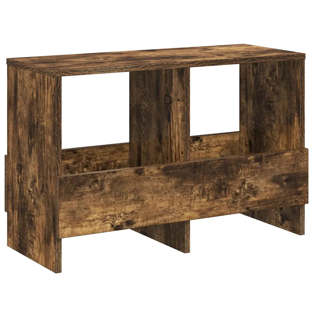 Scaffale per riviste Rovere fumé 68,5 x 30 x 45 cm 890988