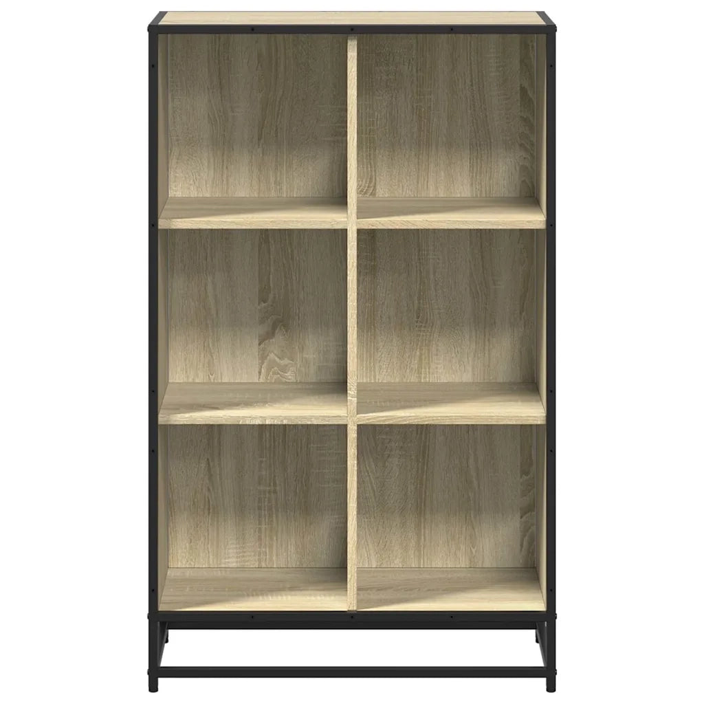 Libreria Rovere Sonoma 65,5x33x107,5 cm in Legno Multistrato