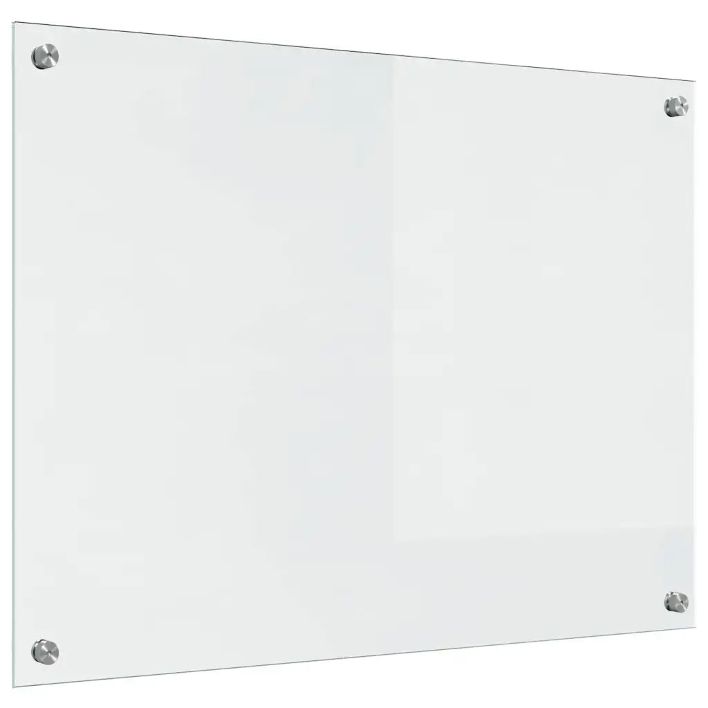 Schienale da cucina 2 pcs Trasparente 80 x 60 cm