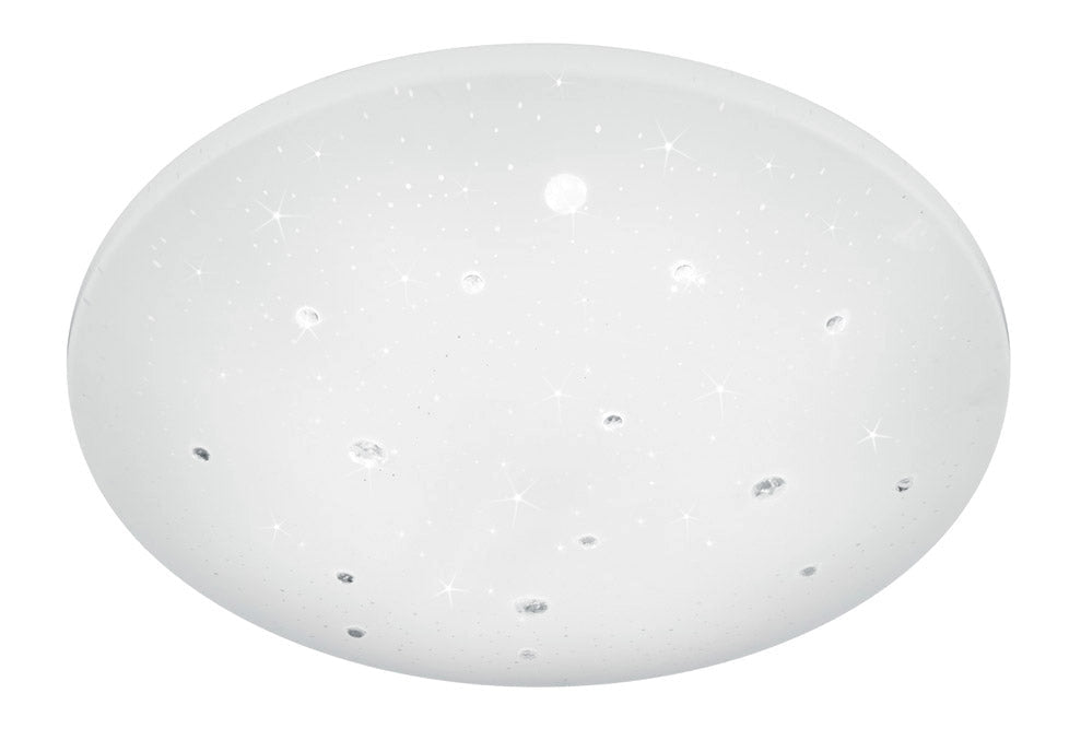 Plafoniera da Interno a LED in Plastica Bianco