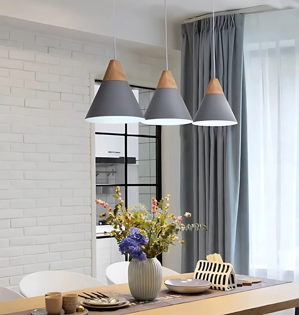 Lampada Da Soffitto Pensile Scandi A. Bianca