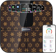 Pezzo di attrezzatura per la misurazione del peso con tecnologia Bluetooth, display a schermo a colori TFT e tecnologia ITO - 25 dati antropometrici, fino a 180 kg