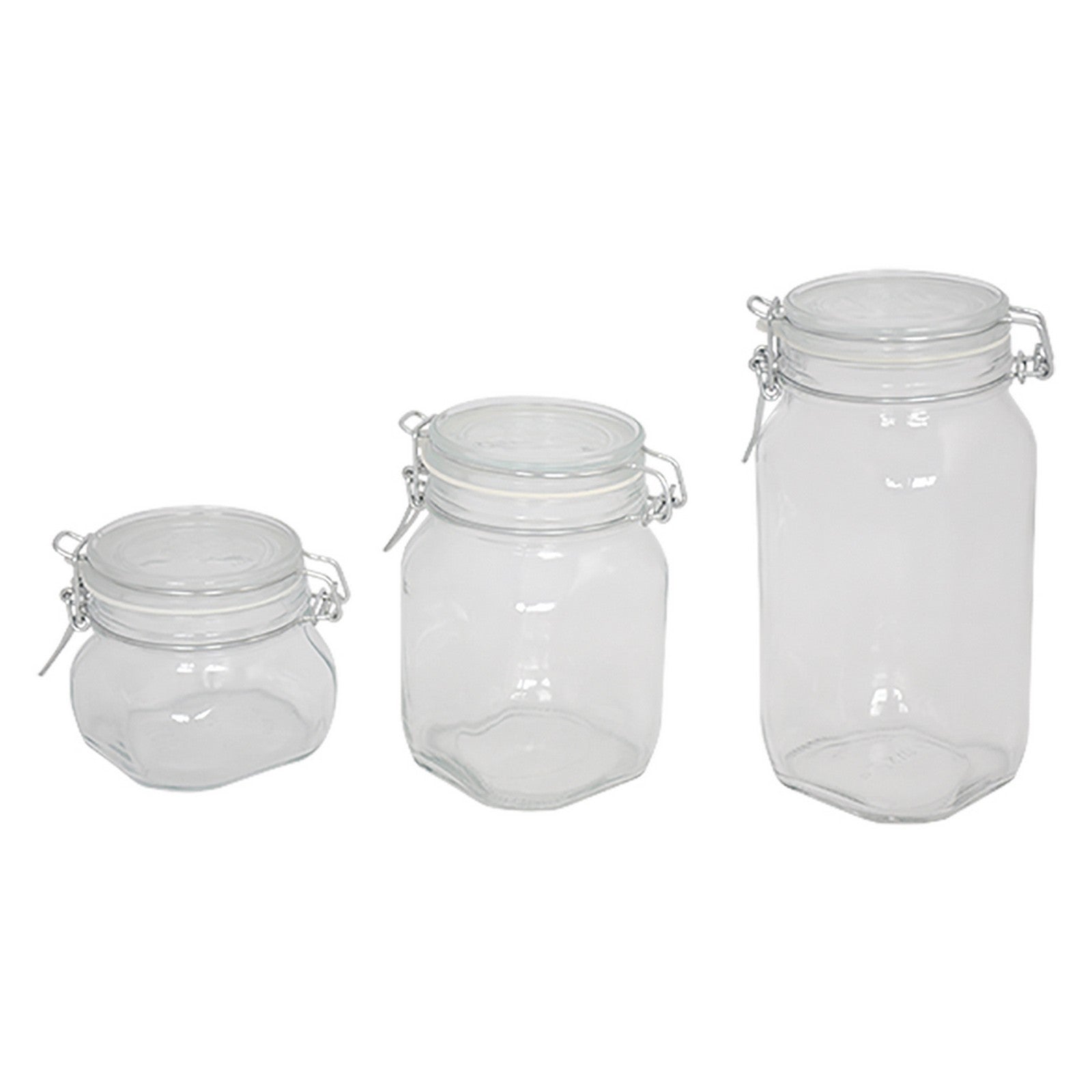 vaso ermetico in vetro per alimenti 'fido' 1500 ml cod:ferx.794078nlm