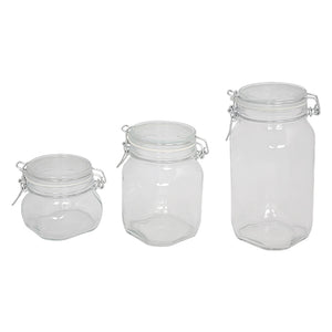 vaso ermetico in vetro per alimenti 'fido' 1500 ml cod:ferx.794078nlm