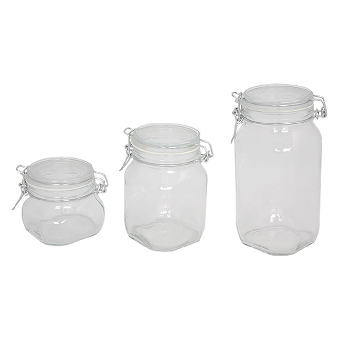 vaso ermetico in vetro per alimenti 'fido' 1500 ml cod:ferx.794078nlm