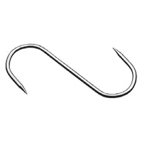 gancio fisso 2 punte - mm 100 x 4 cf. 10 pz cod:ferx.801642nlm