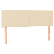 Testiera | Testata Crema 144x5x78/88 cm in Tessuto