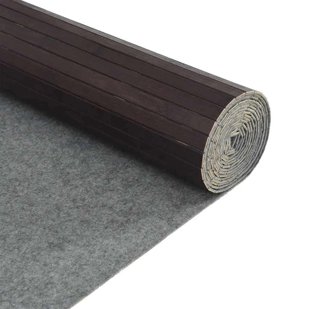 Divisorio Ambienti | Divider per stanze | Paravento Marrone Scuro Larghezza 600 cm Altezza 165 cm in Bamb¨´
