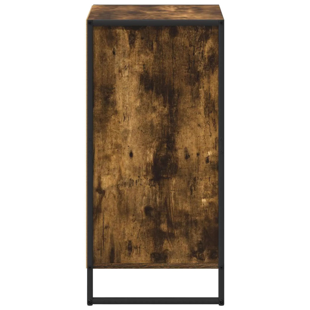 Credenza | Madia | Buffet da pranzo | Armadio da pranzo Quercia Fumosa 42 x 36 x 75.5 cm Legno multistrato