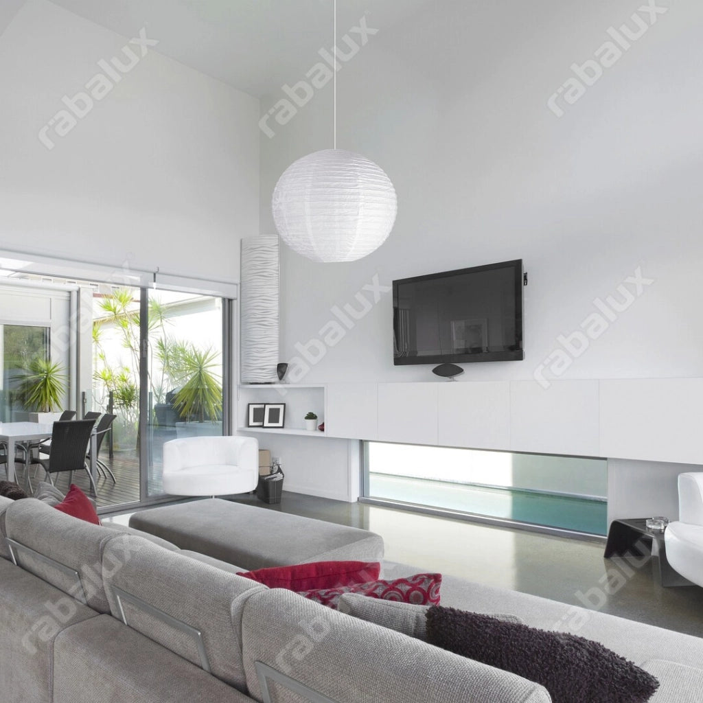 Paralume soffitto carta bianca 40cm Rice Rabalux 4898