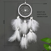 Dromen cattiveVeer ornamentiStile dromen cattive per decorazione domestica, ideale come regalo per Natale, anniversari e come regalo quotidiano.