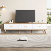 Mobile TV Vintage in Legno ¨C Xylo ¨C Bianco, 150x35x39 cm