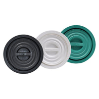 coperchio per bidone immondizia sovrapponibile per lt. 50 - nero cod:ferx.6131190nlm