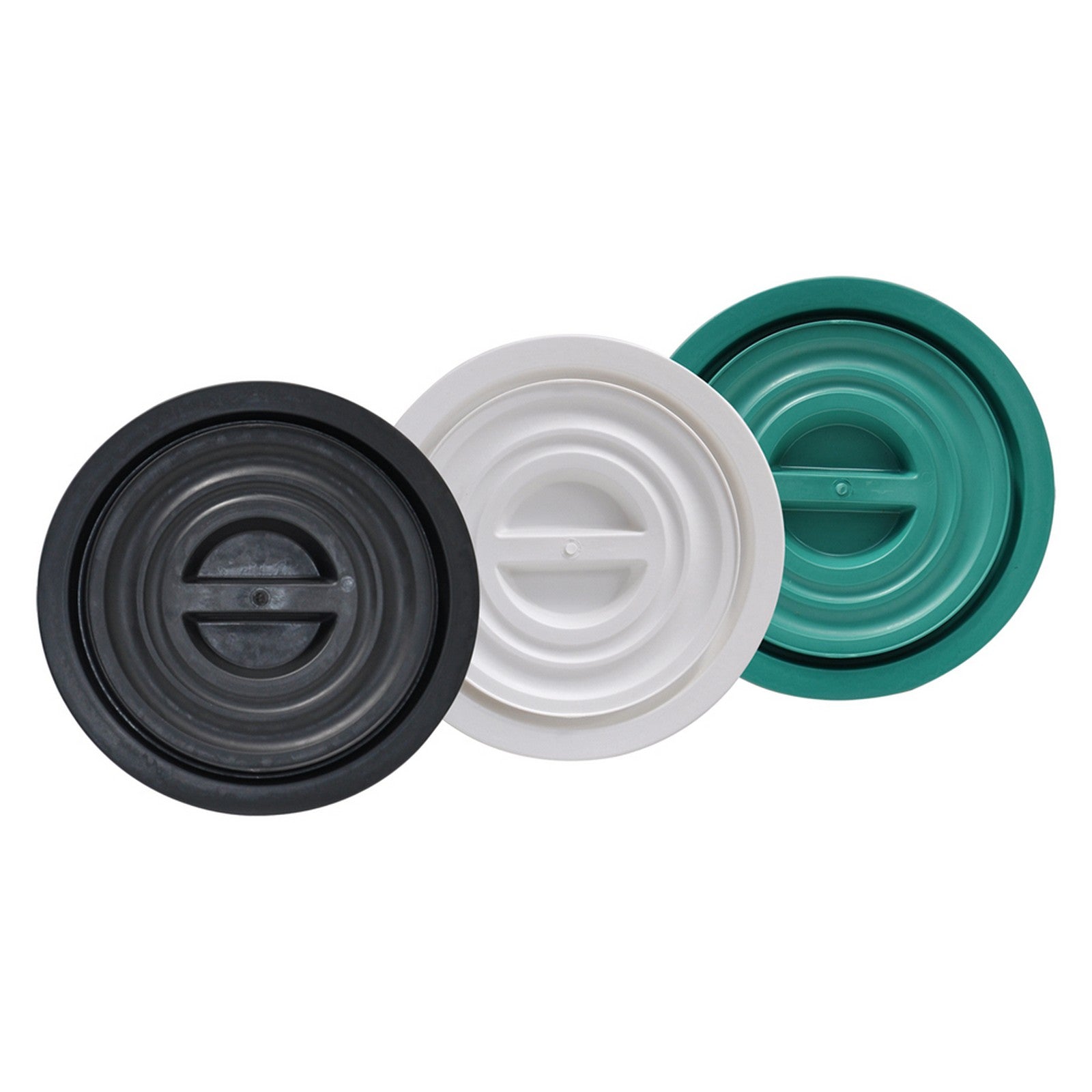 coperchio per bidone immondizia sovrapponibile per lt. 100/120 - nero cod:ferx.6131193nlm