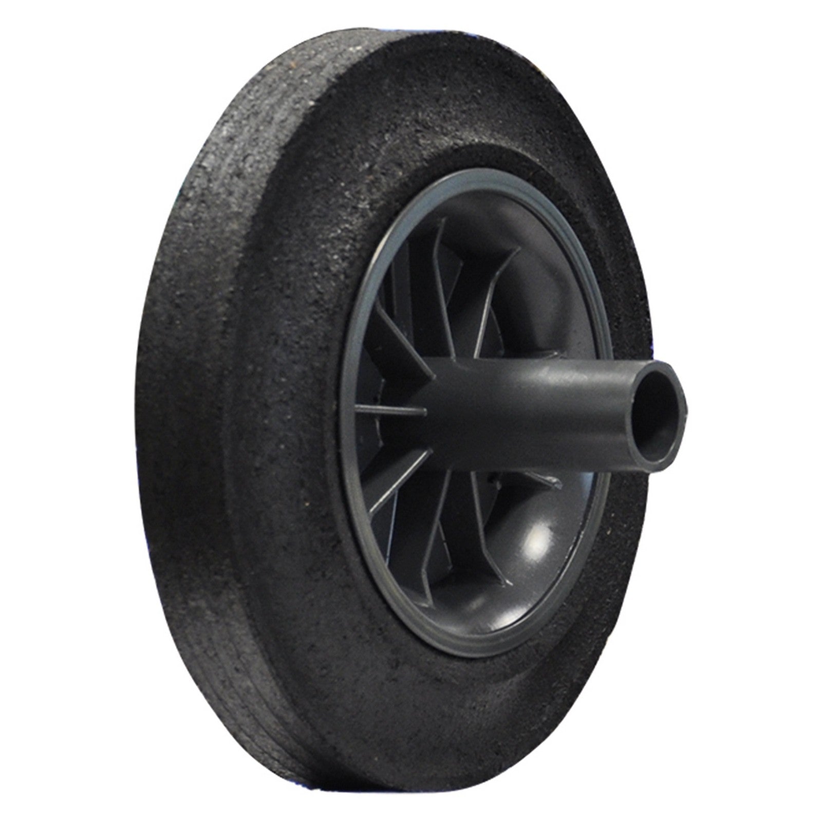 ruota per bidone immondizia ø200 mm. cod:ferx.6131502nlm