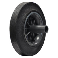 ruota per bidone immondizia ø200 mm. cod:ferx.6131502nlm