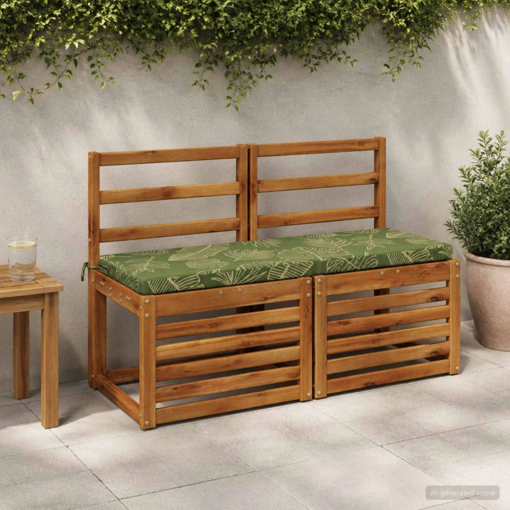 Cuscino per panchina SOEST 100% Poliestere Design a foglia 948776