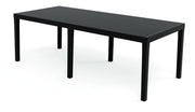 TAVOLO INDO DA ESTERNO ALLUNGABILE  220X90XH72 IN COLORE ANTRACITE
