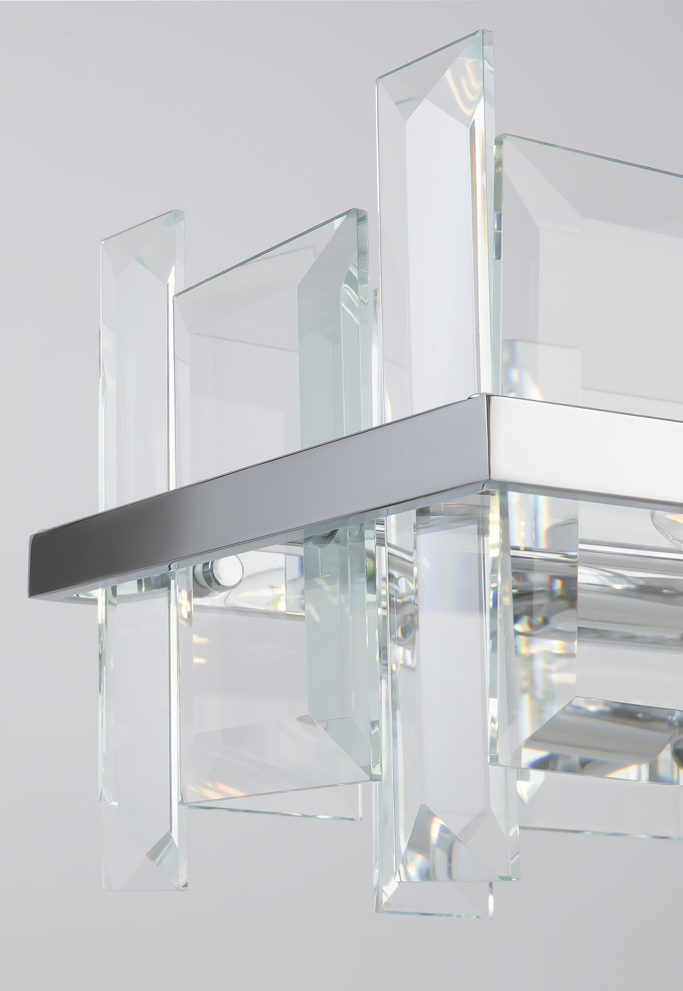 Lampada pendente Modern in Metallo Cerezo Cromo