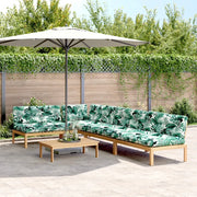 vidaXL Set Divano Pallet Giardino 5pz con Cuscini Massello Acacia